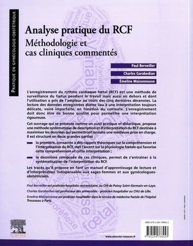 Analyse pratique du RCF. Méthodologie et cas cliniques commentés