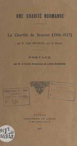 Une charité normande : la Charité de Brestot (1506-1937)