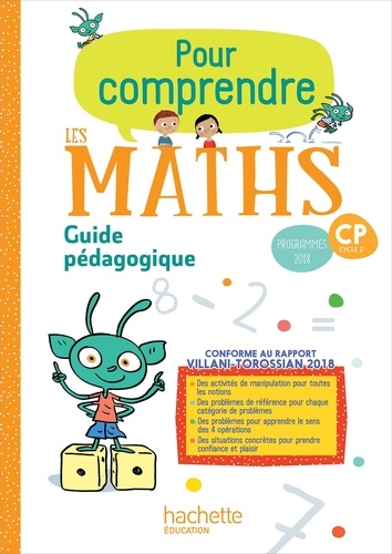 Paul Bramand et Natacha Bramand - Mathématiques CP Pour comprendre les maths - Guide pédagogique.
