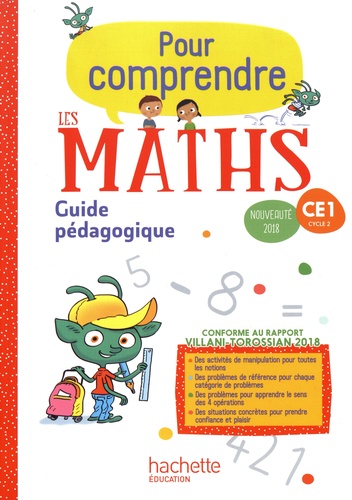 Paul Bramand et Natacha Bramand - Pour comprendre les maths CE1 - Guide pédagogique.