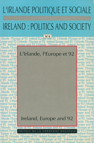 L'Irlande, l'Europe et 1992