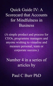 Quick Guide IV - A Scorecard that Accounts for Mindfulness in Business