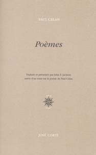 Paul Celan - Poèmes - Edition bilingue français-allemand.
