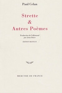Paul Celan - Strette & autres poèmes.