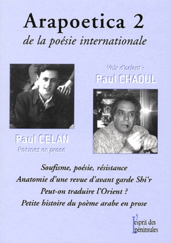 Paul Chaoul et  Collectif - Arapoetica N° 2.