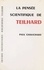 La pensée scientifique de Teilhard