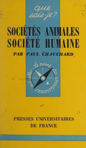 Sociétés animales, société humaine