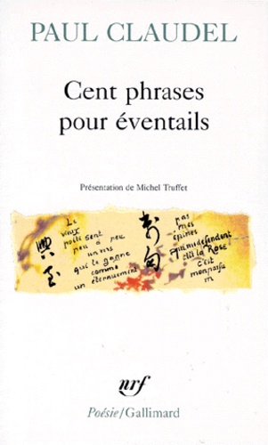 Cent Phrases Pour Eventail