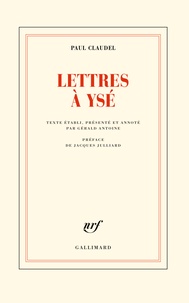 Paul Claudel - Lettres à Ysé.