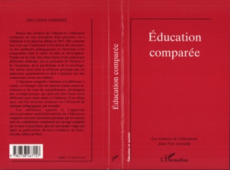 Paul Clerc et  Collectif - Éducation comparée - "Les sciences de l'éducation pour l'ère nouvelle.