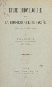 Étude chronologique sur la troisième guerre sacrée