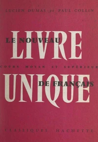 Le nouveau livre unique de français
