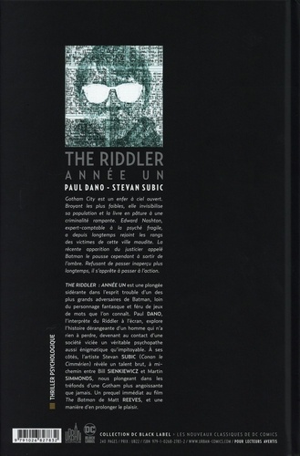 The Riddler. Année Un
