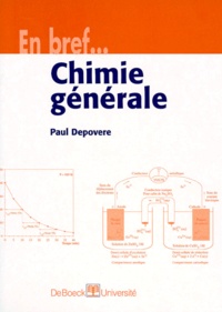 Paul Depovere - Chimie générale.