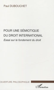 Pour une sémiotique du droit international