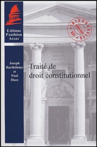 Paul Duez - Traité de droit constitutionnel.