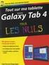 Paul Durand Degranges - Tout sur ma tablette Samsung Galaxy Tab 4 pour les Nuls.