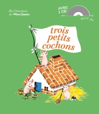  Paul-Francois et  Gerda - Trois petits cochons. 1 CD audio
