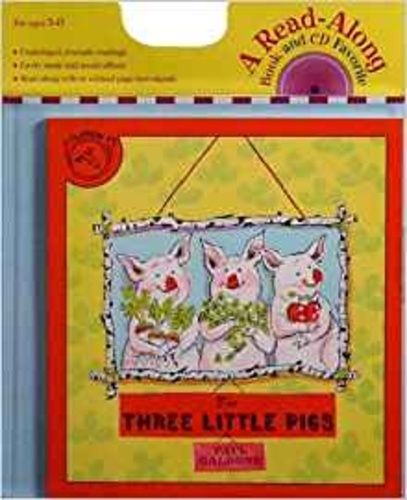 Paul Galdone - The three little pigs book. 1 CD audio