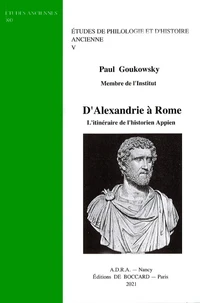 Etudes de philologie et d'histoire ancienne