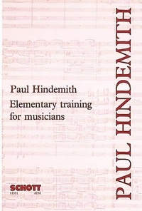 Paul Hindemith - Elementary training for musicians.