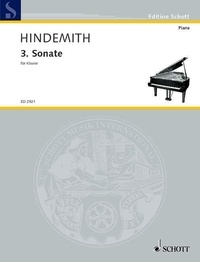 Paul Hindemith - Edition Schott  : Sonate III in B flat Major - piano..