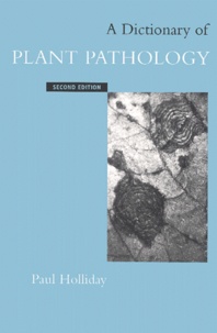Checkpointfrance.fr A Dictionary of Plant Pathology. 2nd edition Image