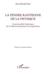 La pensée kantienne de la physique