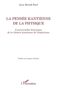 La pensée kantienne de la physique