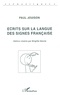 Paul Jouison - Écrits sur la langue des signes française.