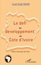 Paul Koffi Koffi - Le défi du développement en Côte d'Ivoire.