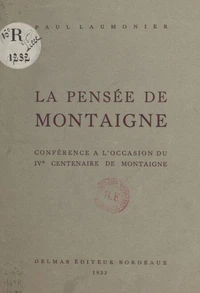 La pensée de Montaigne
