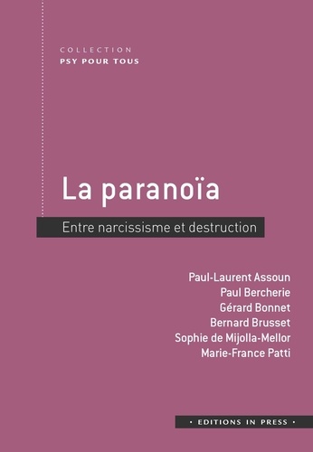 La paranoïa. Entre narcissisme et destruction
