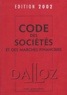 Paul Le Cannu - Code des sociétés et des marchés financiers 2002.