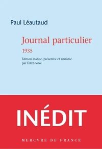 Journal particulier 1935