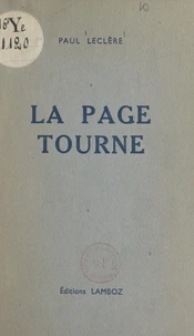 La page tourne