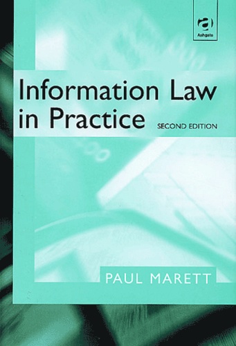 Paul Marett - Information Law in Practice.