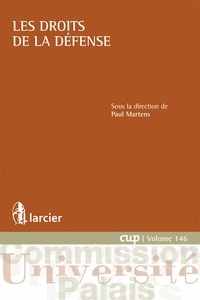 Paul Martens - Les droits de la défense.