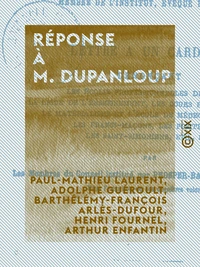 Réponse à M. Dupanloup