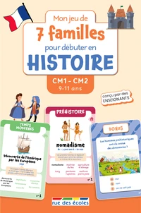 Mon jeu de 7 familles pour débuter en histoire - CM1-CM2