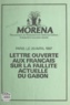 Paul Mba-Abessole - Lettre ouverte aux Français sur la faillite actuelle du Gabon - Paris le 20 avril 1987.