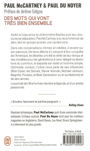 Paul McCartney. Des mots qui vont très bien ensemble