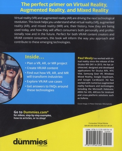 Virtual & augmented reality for dummies
