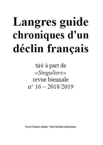 Langres guide. chroniques d'un déclin français