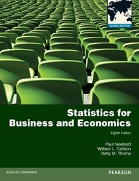 Paul Newbold et William L. Carlson - Statistics for Business and Economics.