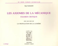 Les axiomes de la mécanique