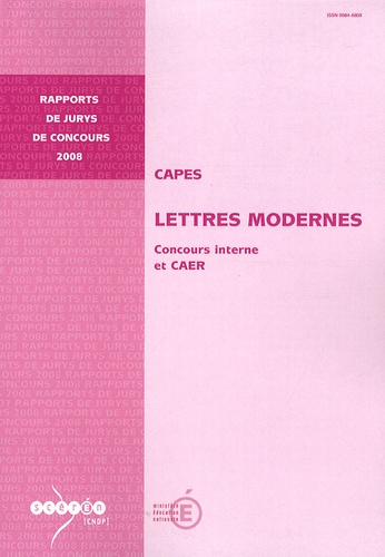 Paul Raucy - CAPES Lettres modernes - Concours interne et CAER.