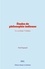 Études de philosophie indienne. Le système Vedanta