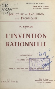 Paul Renaud - L'invention rationnelle - Bibliographie et analyses d'ouvrages.