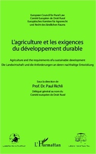 Paul Richli - L'agriculture et les exigences du développement durable.